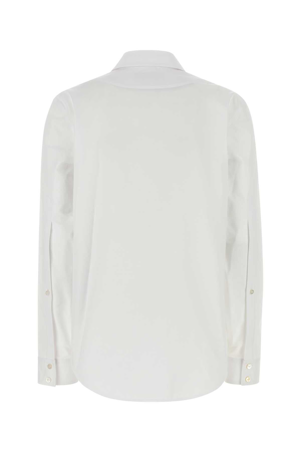Gucci Women White Poplin Shirt - 2