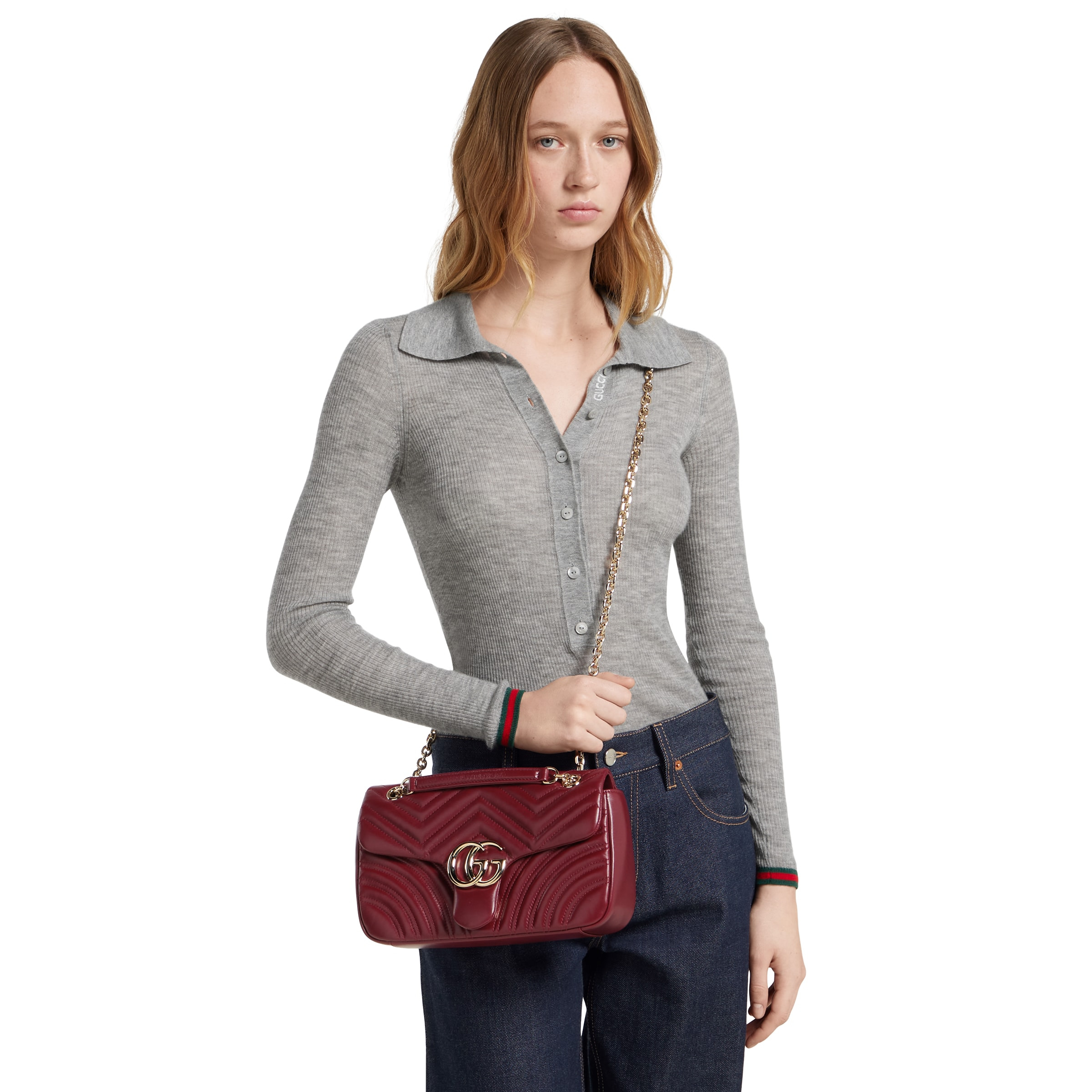 GG Marmont medium shoulder bag - 5