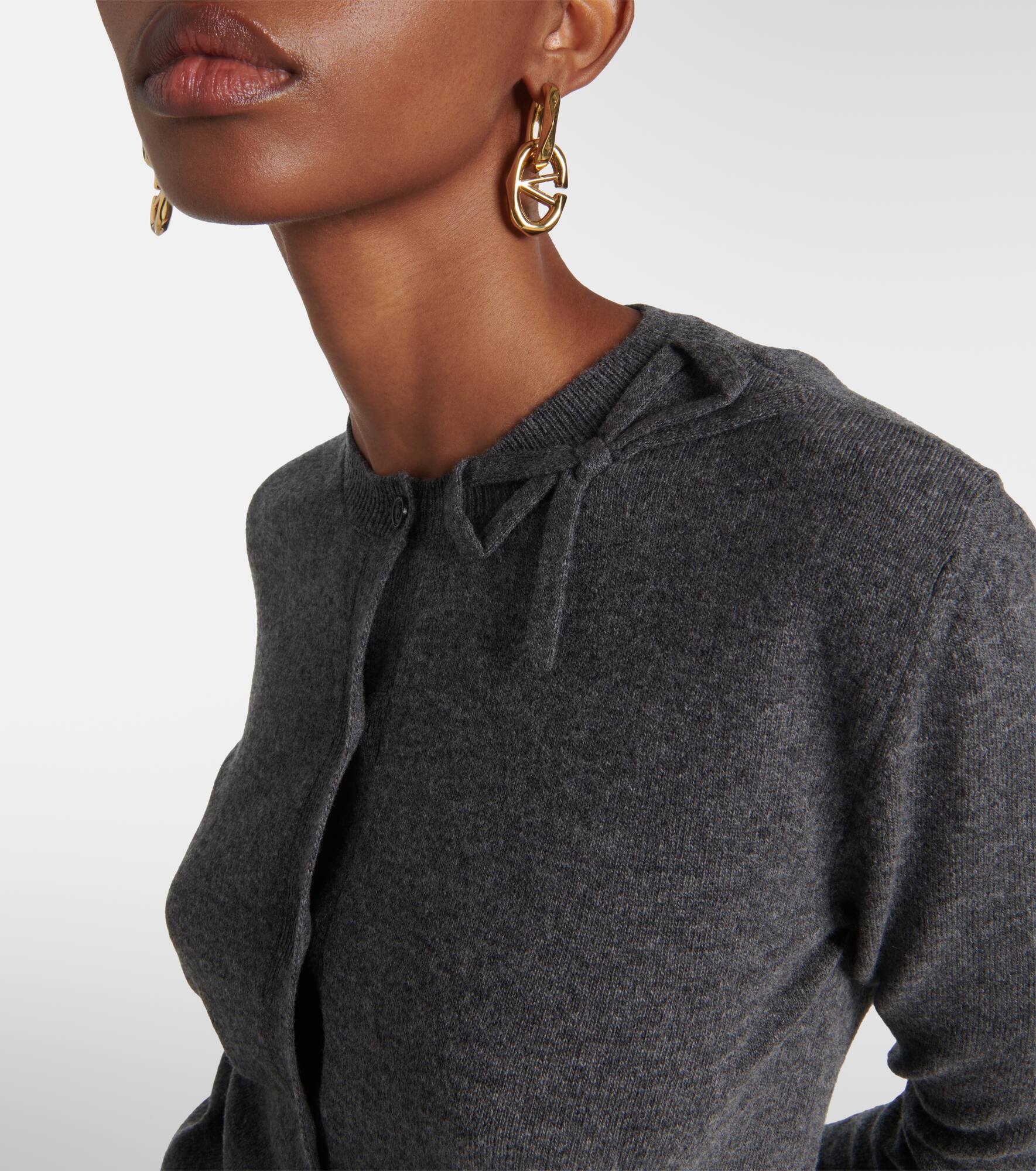 Virgin wool cardigan - 4