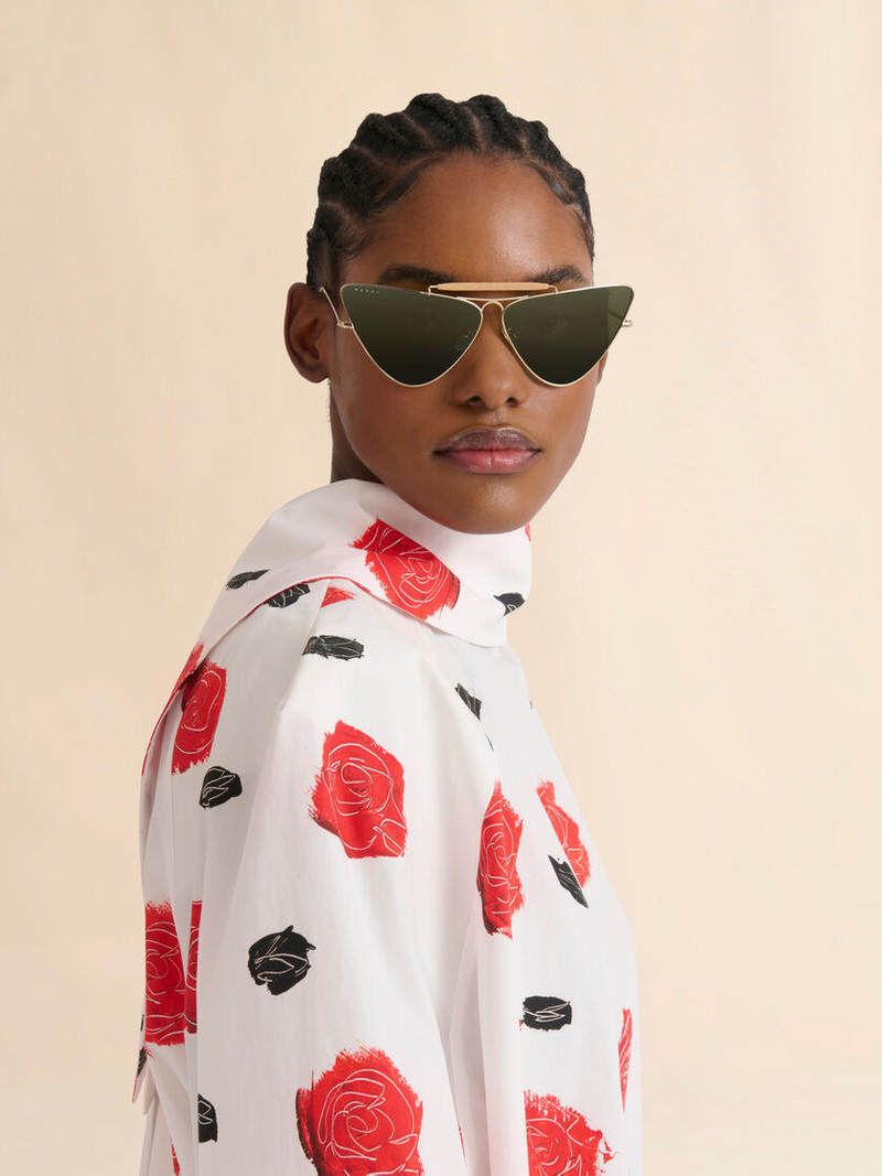 Marni GOLD HYPTA SUNGLASSES outlook