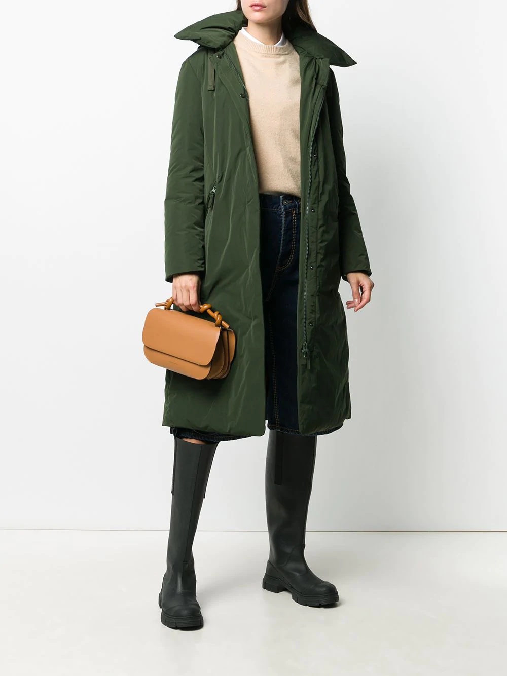 padded duffle coat - 2