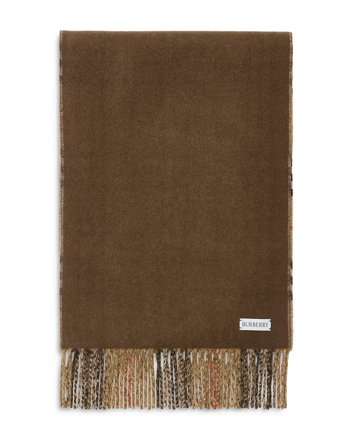 Reversible Check Cashmere Scarf - 2