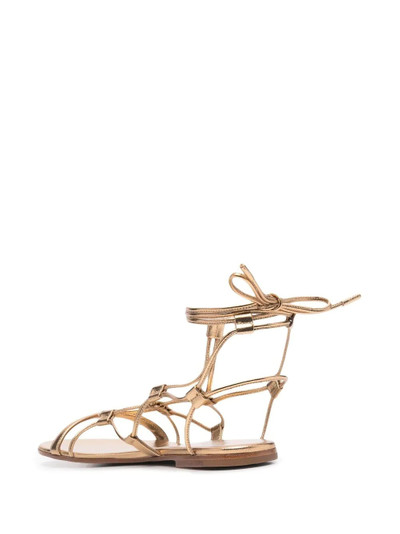 Gianvito Rossi multi-way strap leather sandals outlook