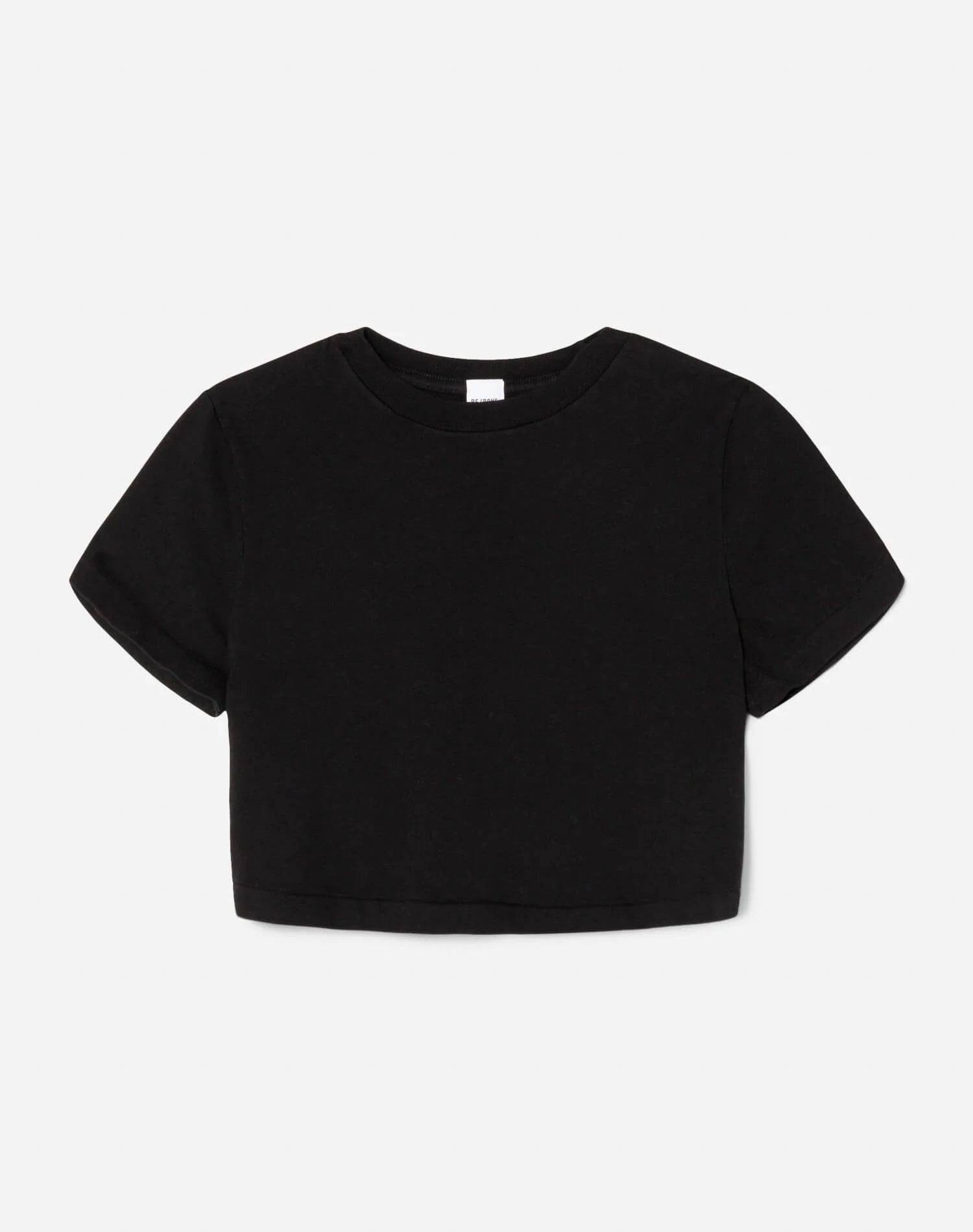 Hanes Micro Tee - Black - 1