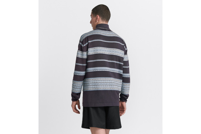 CD Diamond Mock Neck Sweater 3