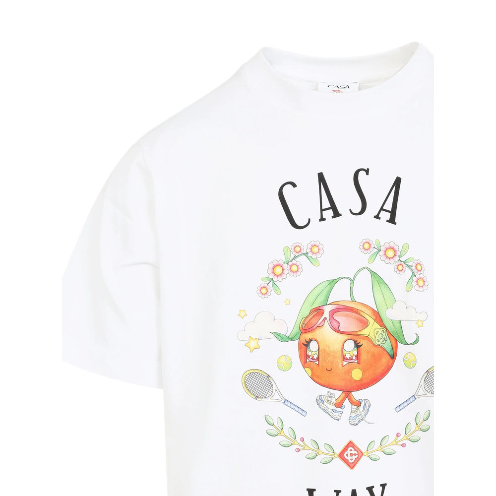 Casablanca White T-Shirts & Vests - T-Shirts Men - 3