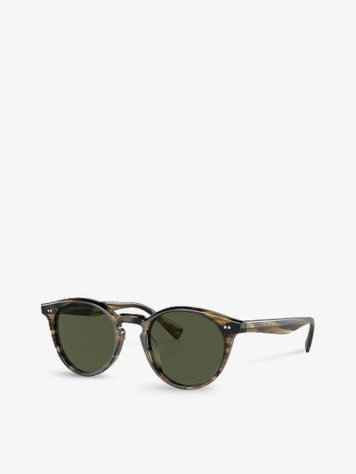 Oliver Peoples OV5459SU Romare round-frame acetate sunglasses outlook