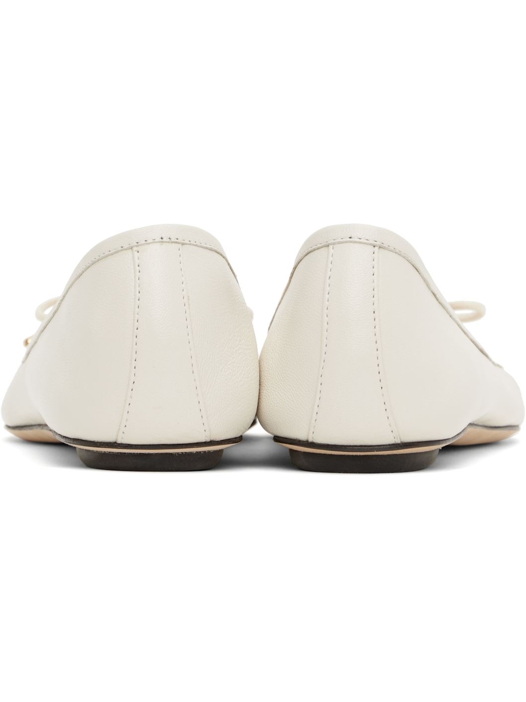 White Iris Ballerina Flats - 2