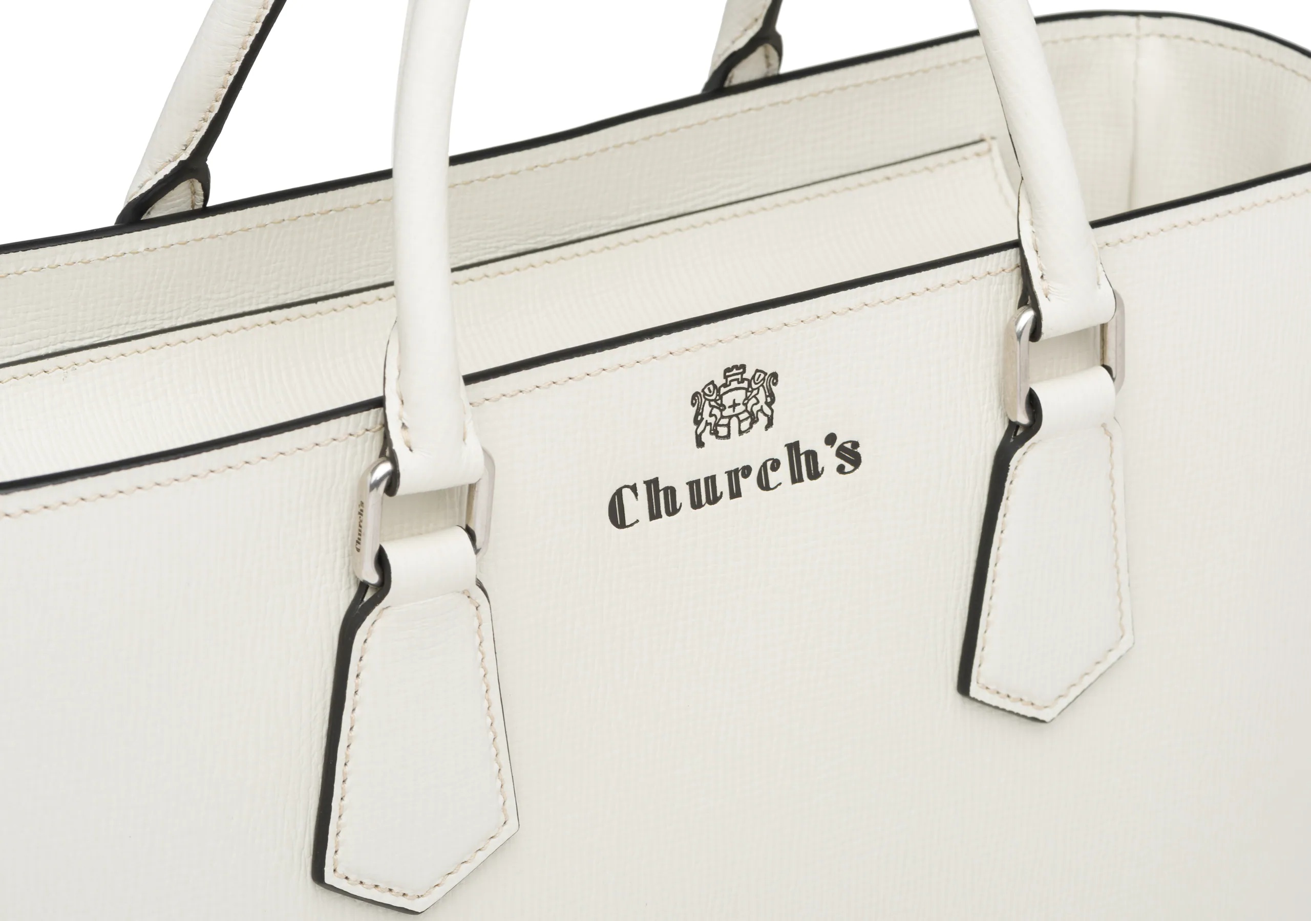 Guilford
St James Leather Tote Bag Chalk white - 4