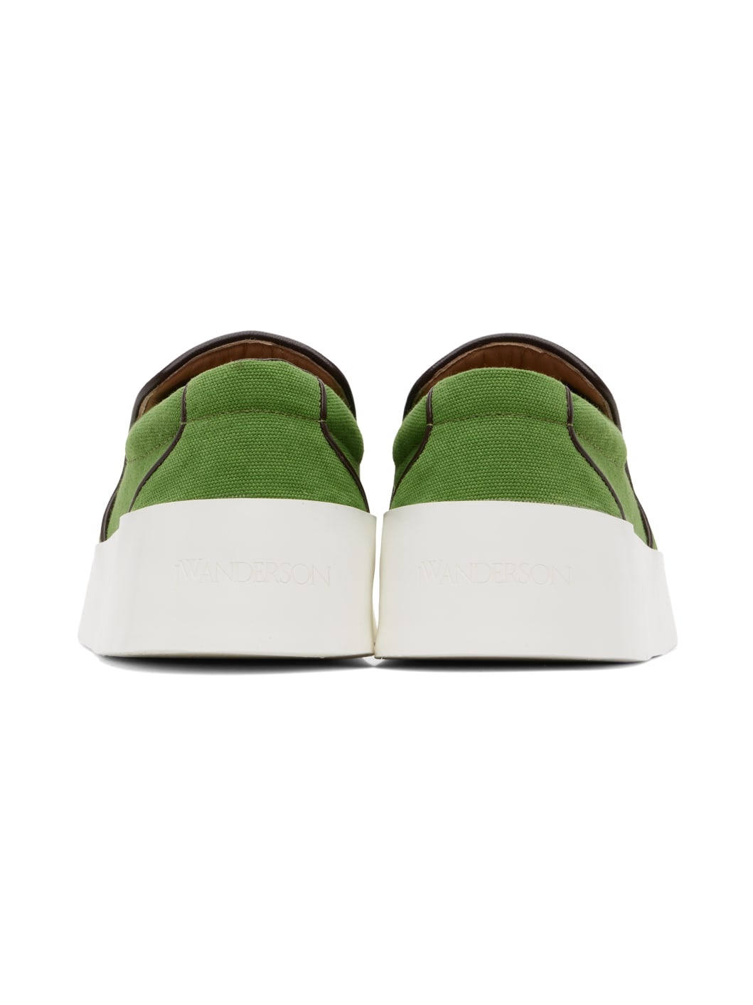 Green Slip-Ons Sneakers - 2
