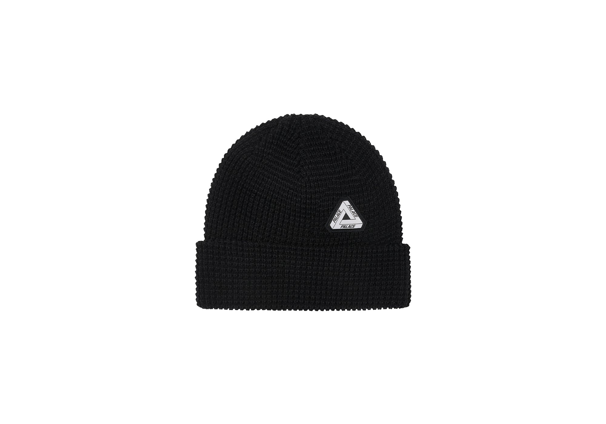 SOFAR WAFFLE BEANIE BLACK - 1