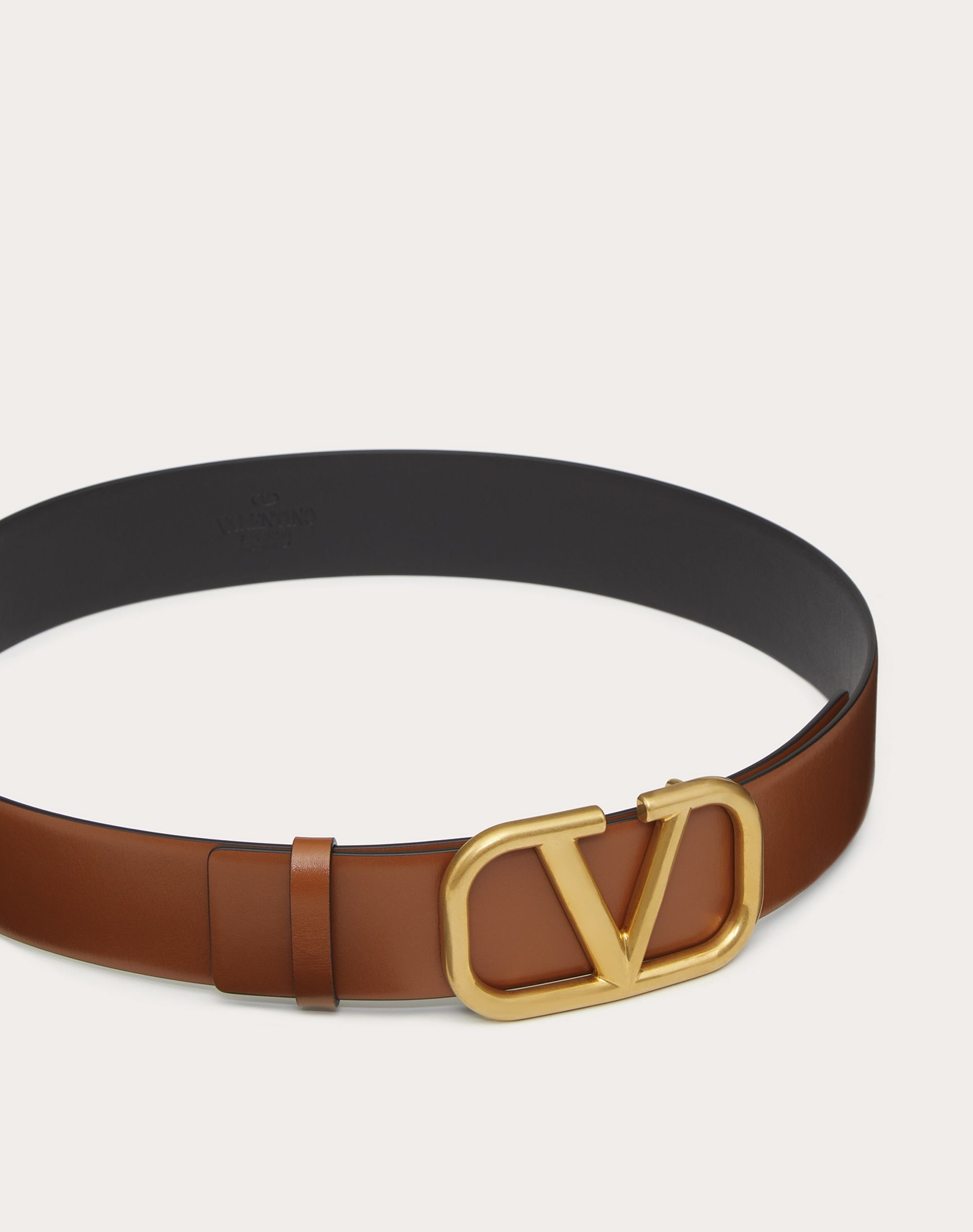 VLogo Signature Calfskin Belt - 4