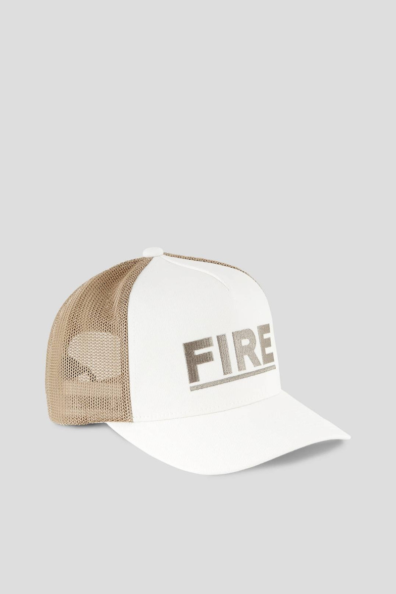 SKYLER CAP IN CREAM/CARAMEL 1