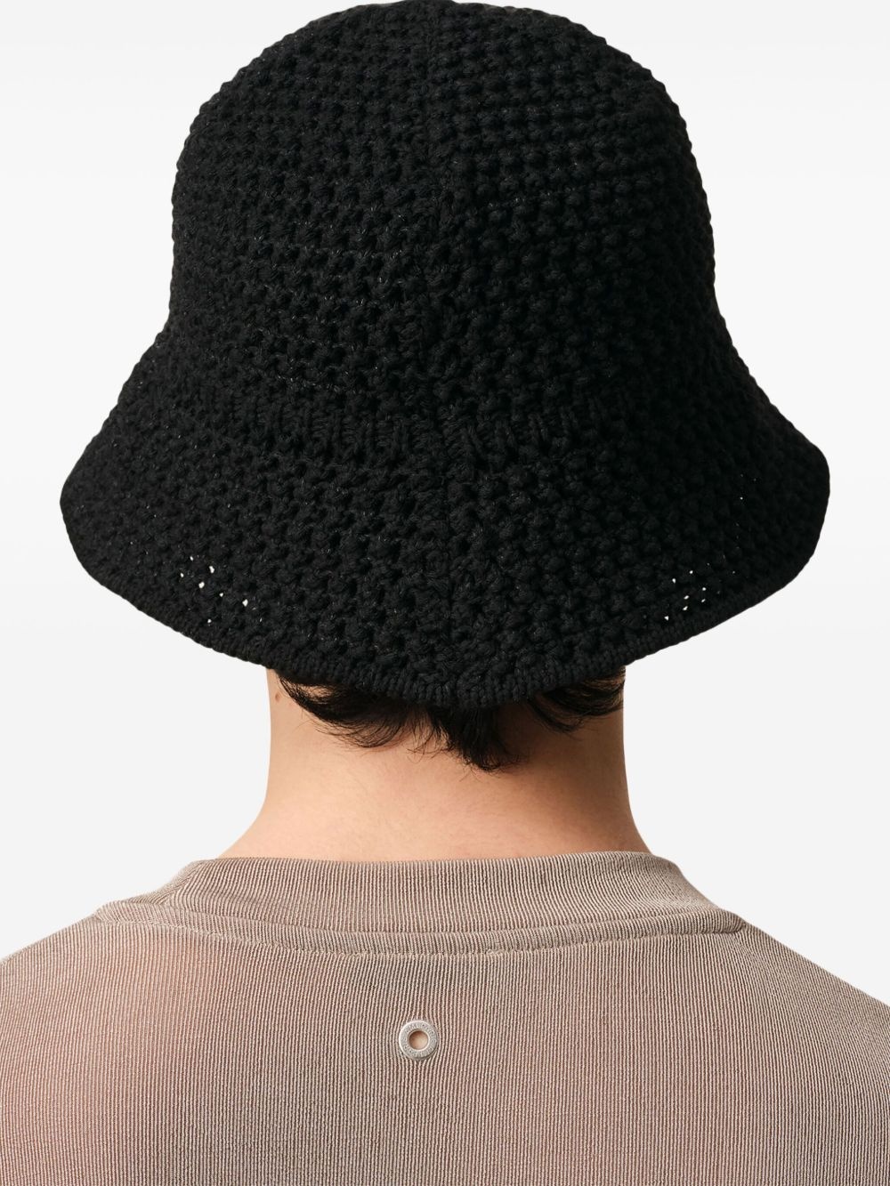 logo-appliqué bucket hat - 4
