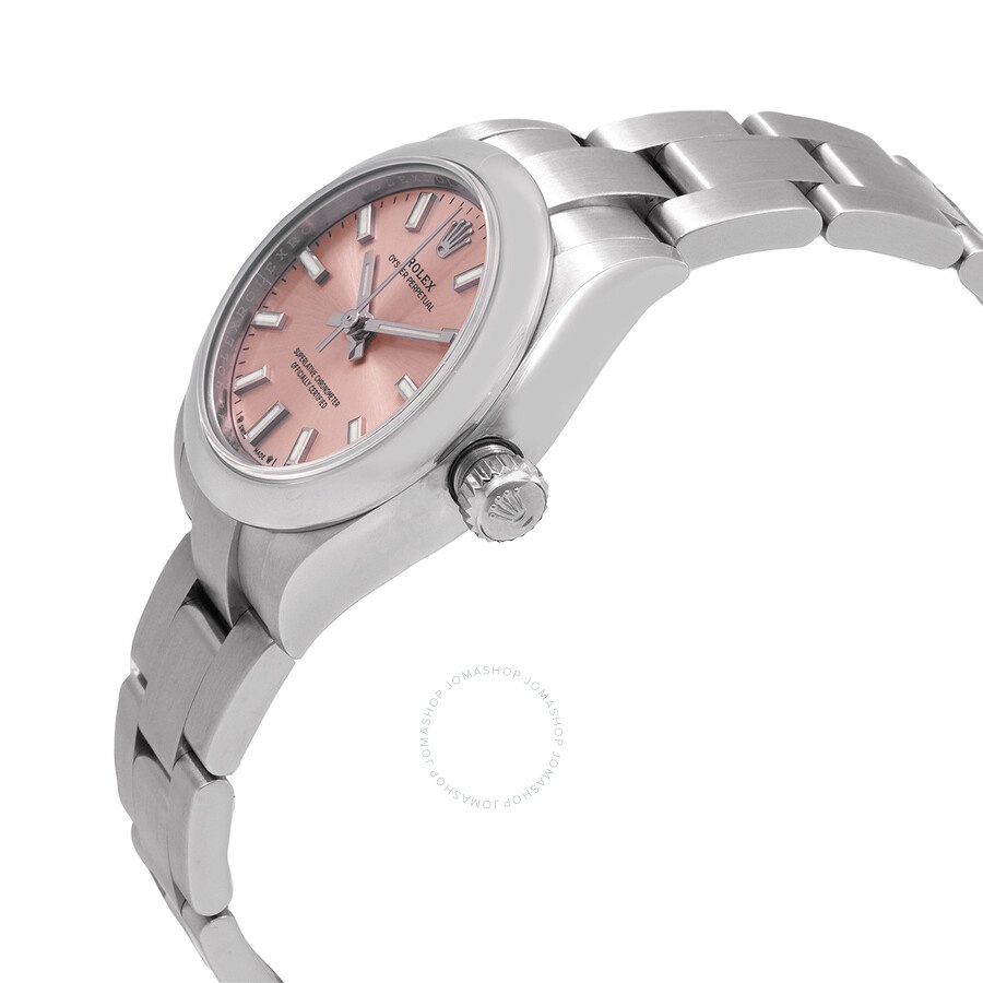 Rolex Oyster Perpetual 28 Automatic Chronometer Pink Dial Ladies Watch 276200PSKO - 2