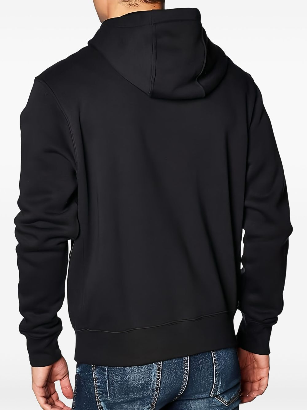 full-zip logo hoodie - 3