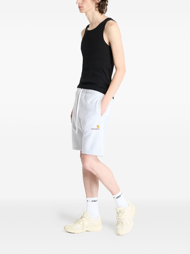Carhartt script-logo sweat shorts outlook