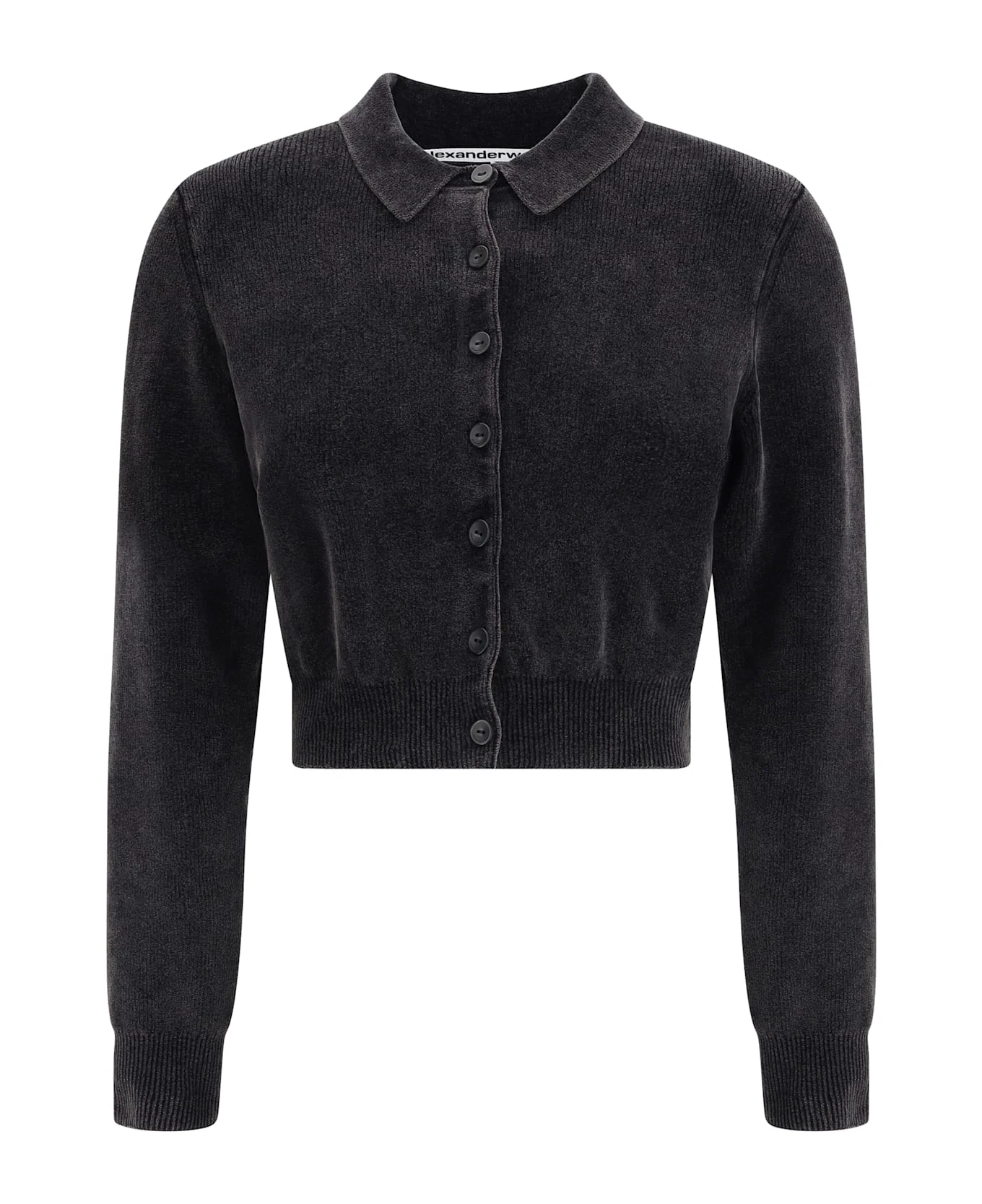 Polo Cardigan Crop - 1