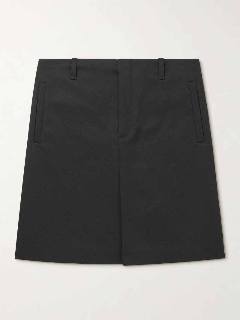 Pleated Recycled Canvas Skirt - 1