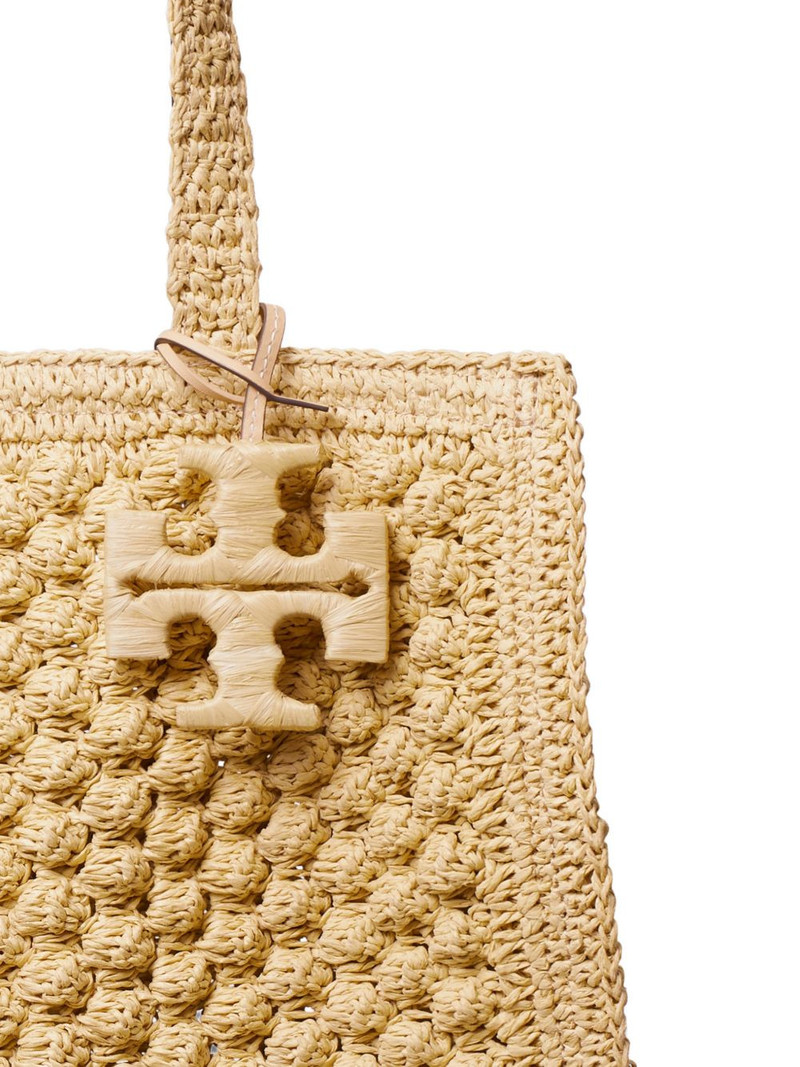 small Ella hand-crocheted popcorn tote bag 5