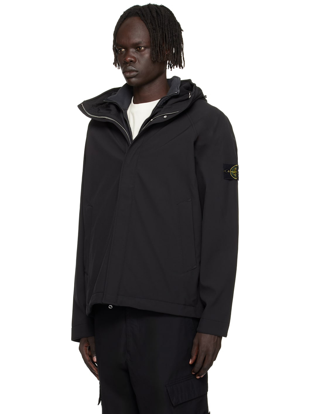 Black Q100010 Soft Shell-R E.Dye Jacket - 4