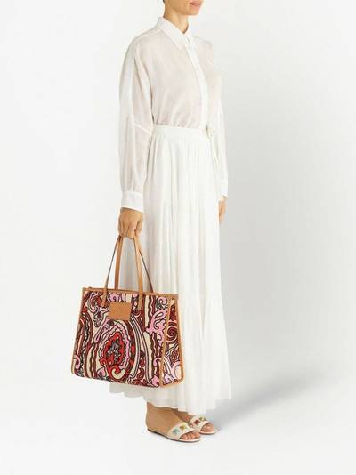 Etro paisley-print tote bag outlook