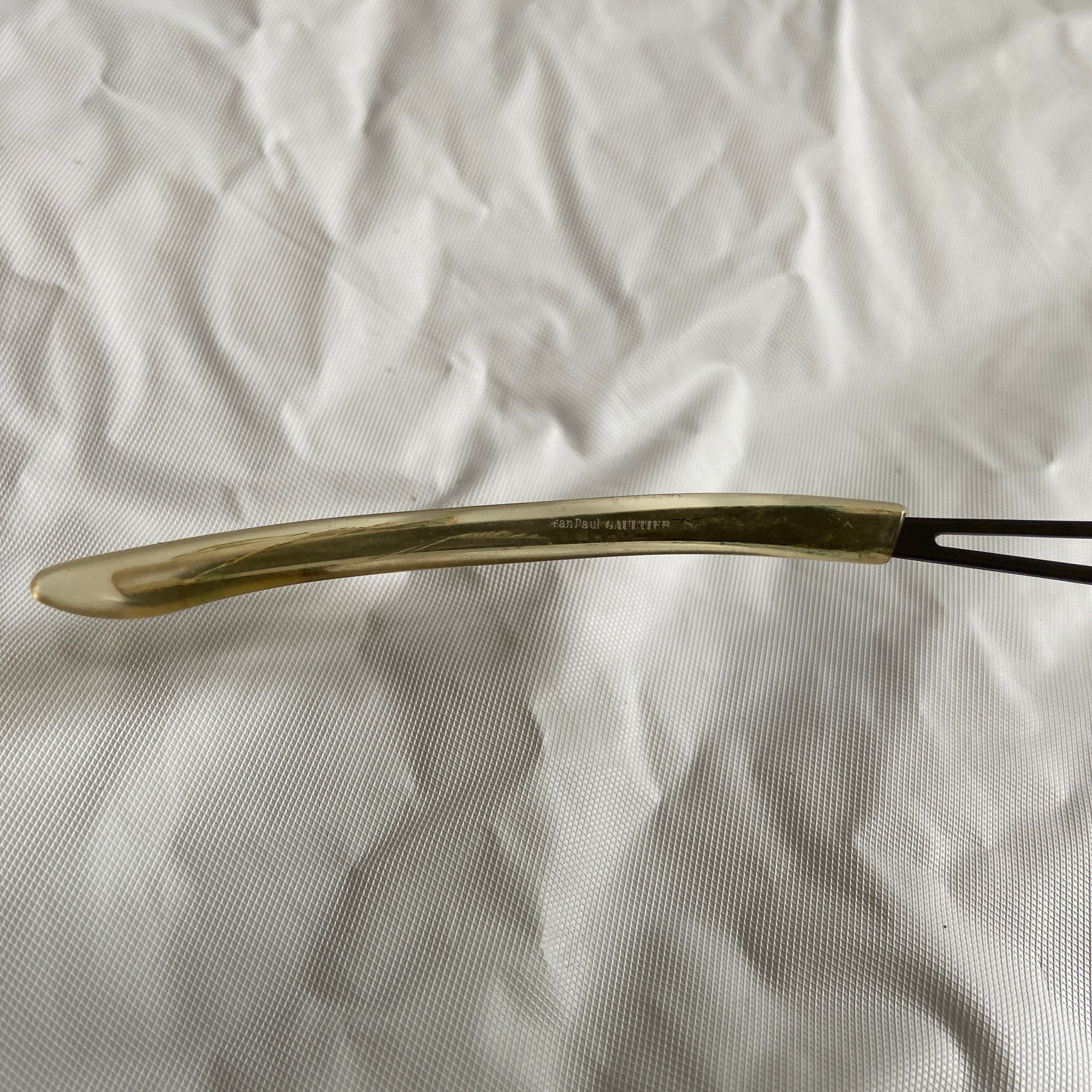 Jean paul Gaultier 90s shield sunglasses - 10