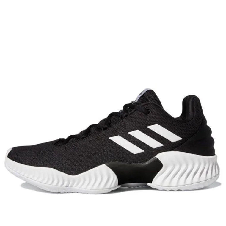 (WMNS) adidas Pro Bounce 2018 Low 'Black White' FW5747 - 1