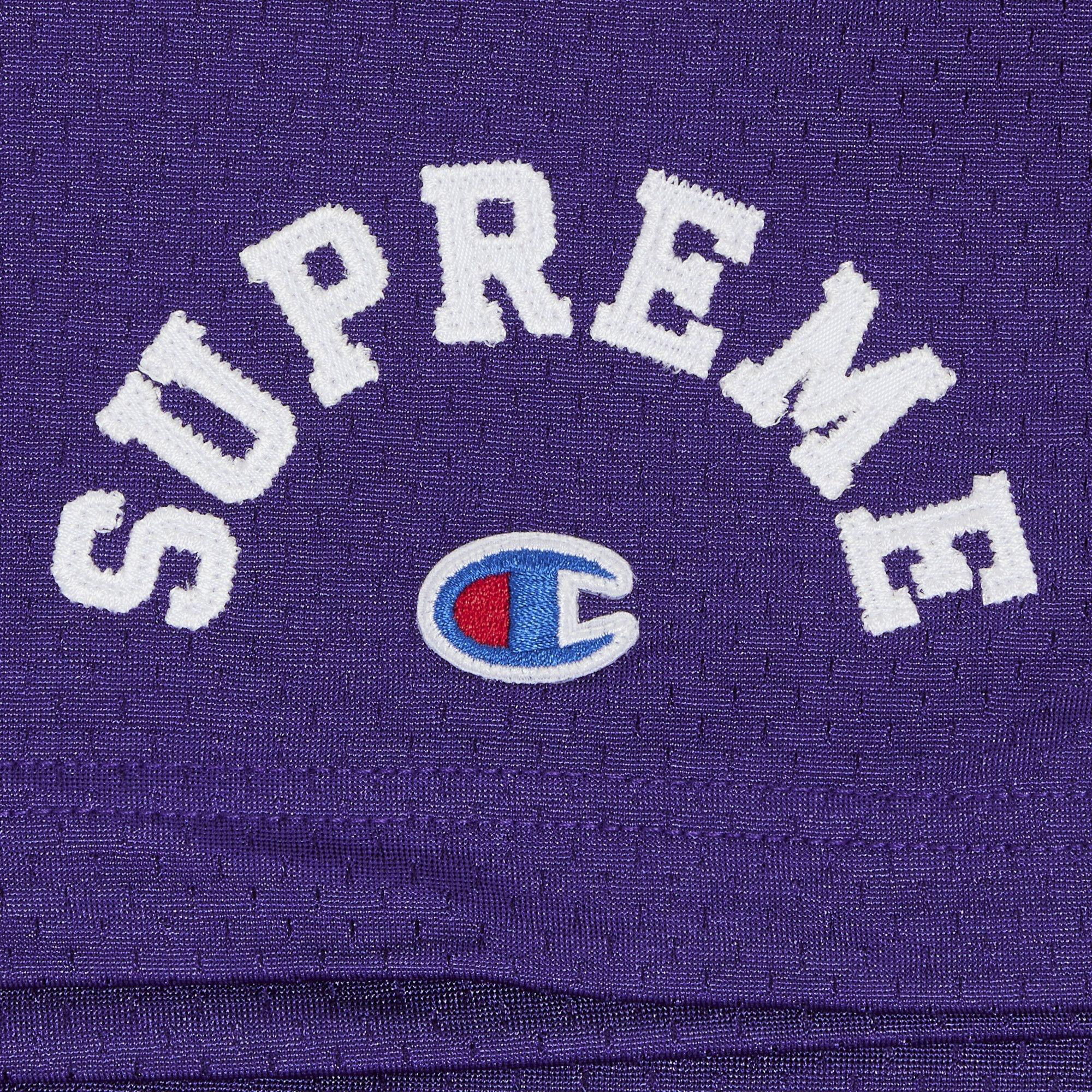 Supreme x Champion Mesh Short 'Purple' - 3
