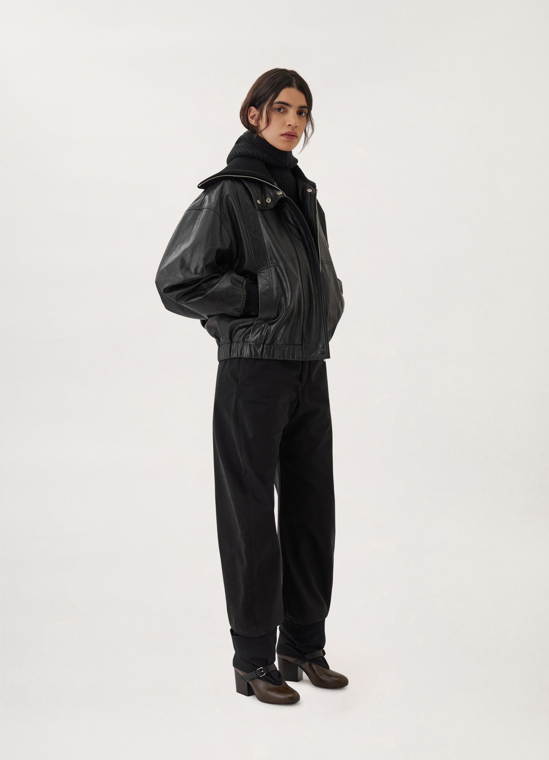LEATHER BLOUSON
CRINKLED LEATHER - 4