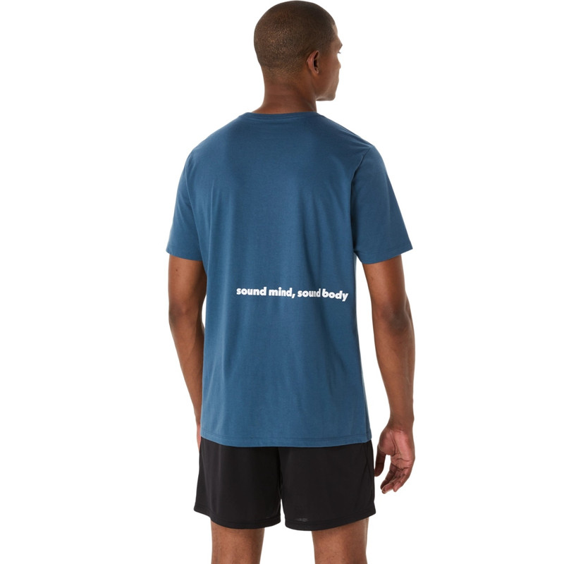 Asics UNISEX ASICS RUN OUTSIDE CLUB SHORT SLEEVE TEE outlook