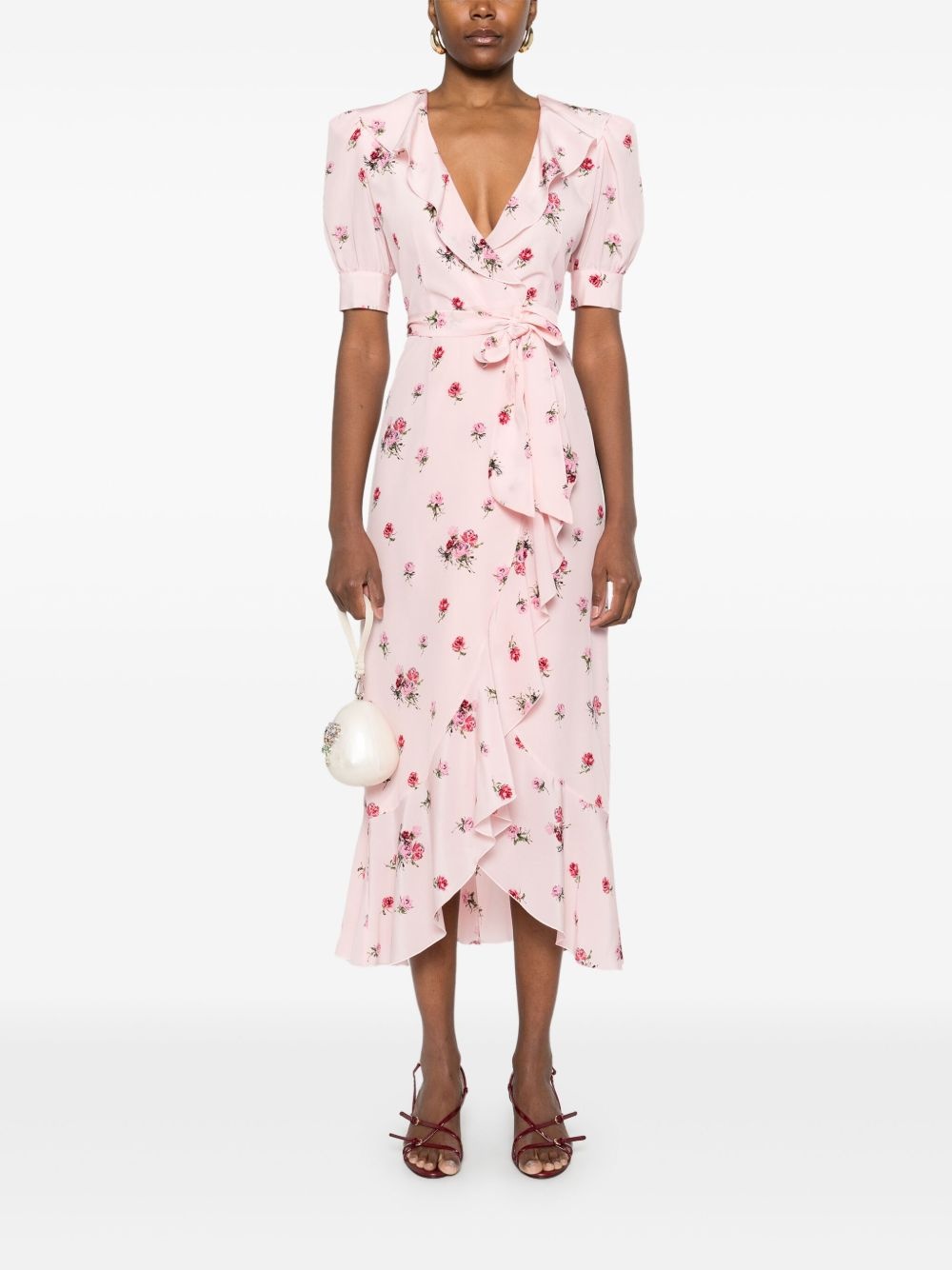 floral midi dress - 2