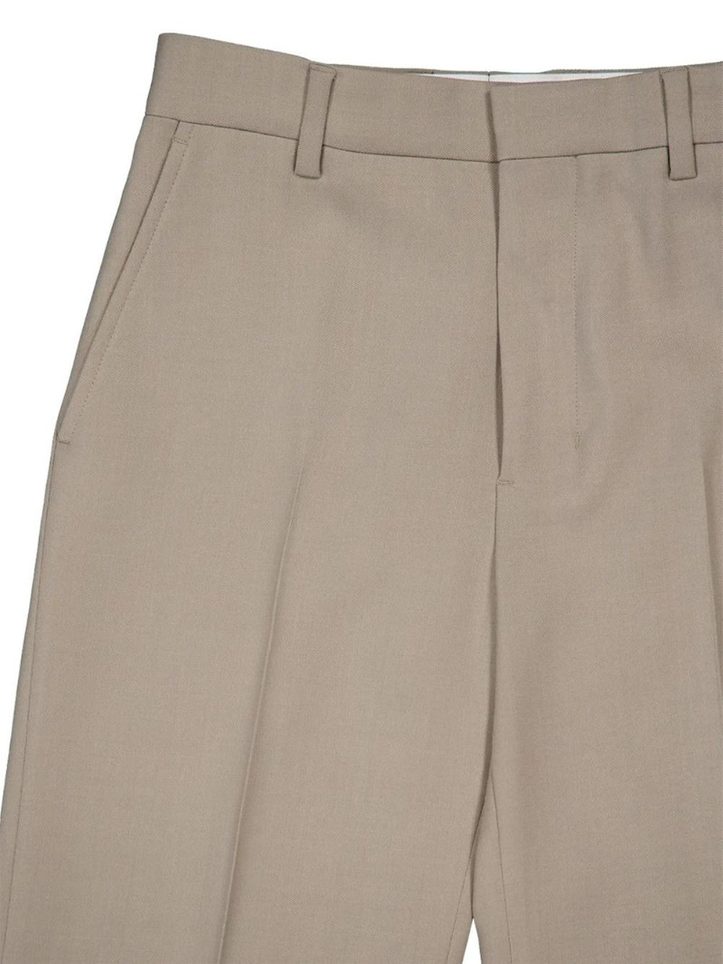 AMI Paris twill mid-rise trousers outlook