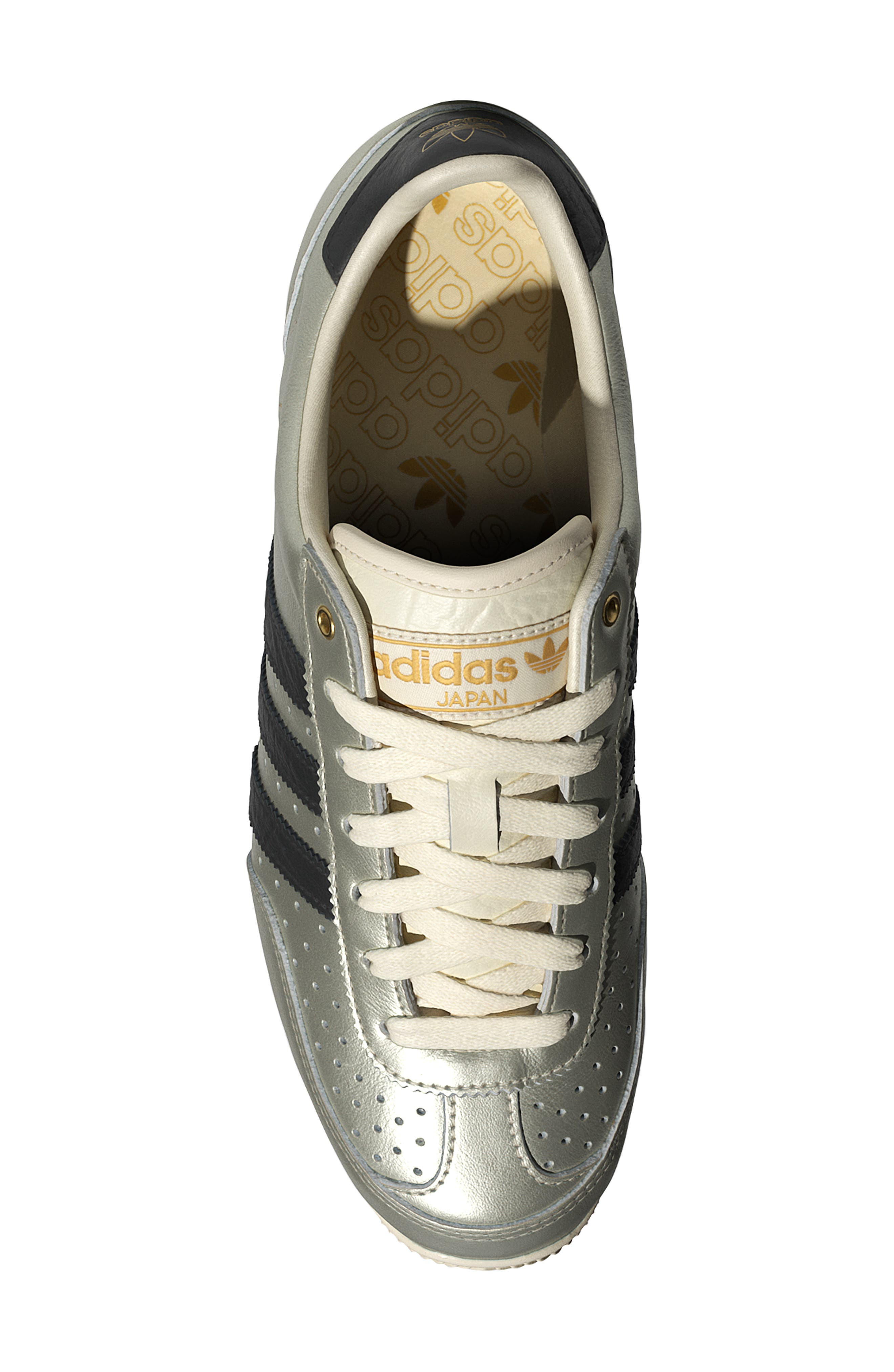 adidas Japan Low Top Sneaker in Alumina/Black/Cream White at Nordstrom - 4