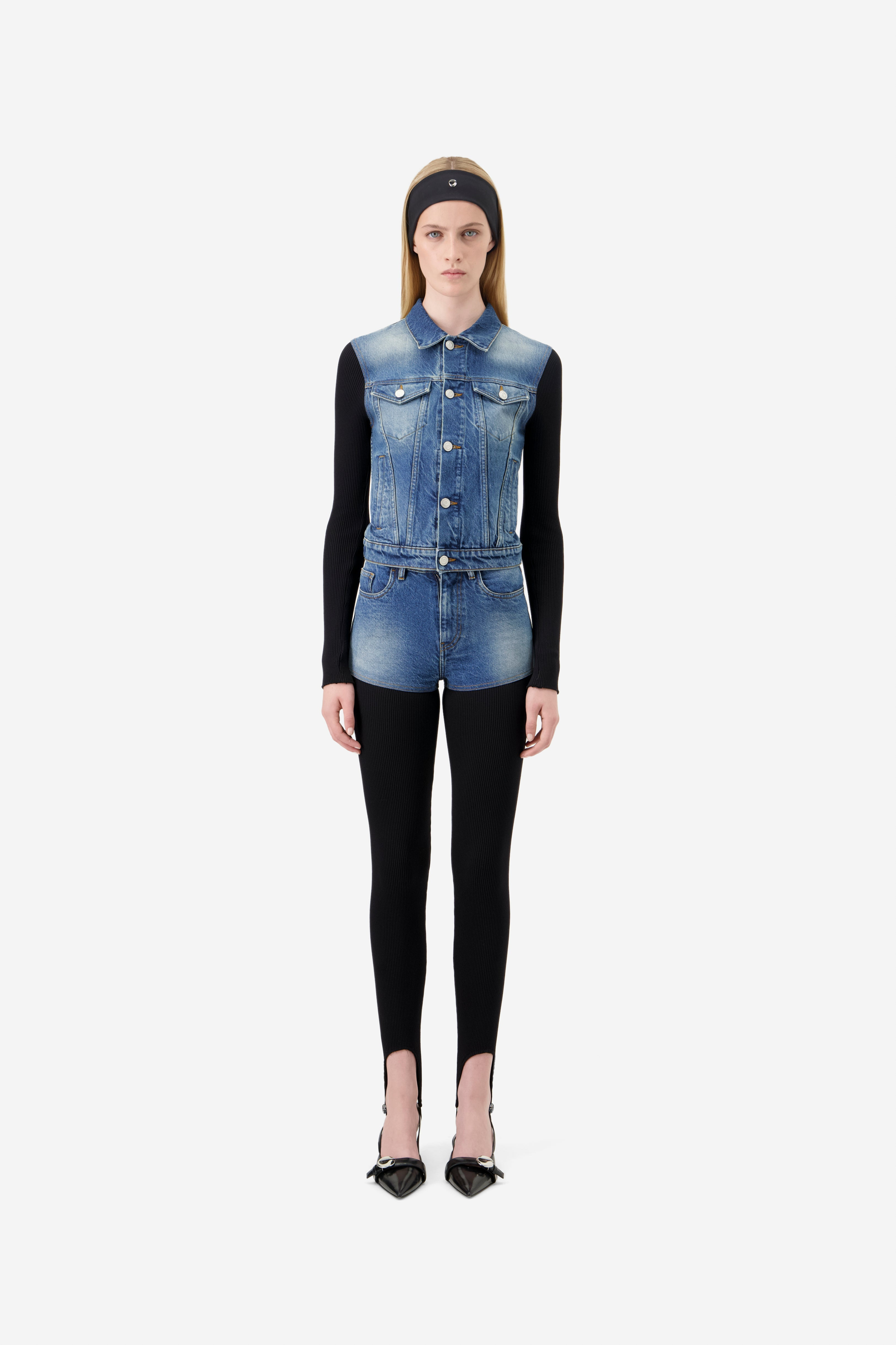 Hybrid Rib Denim Pants - 2