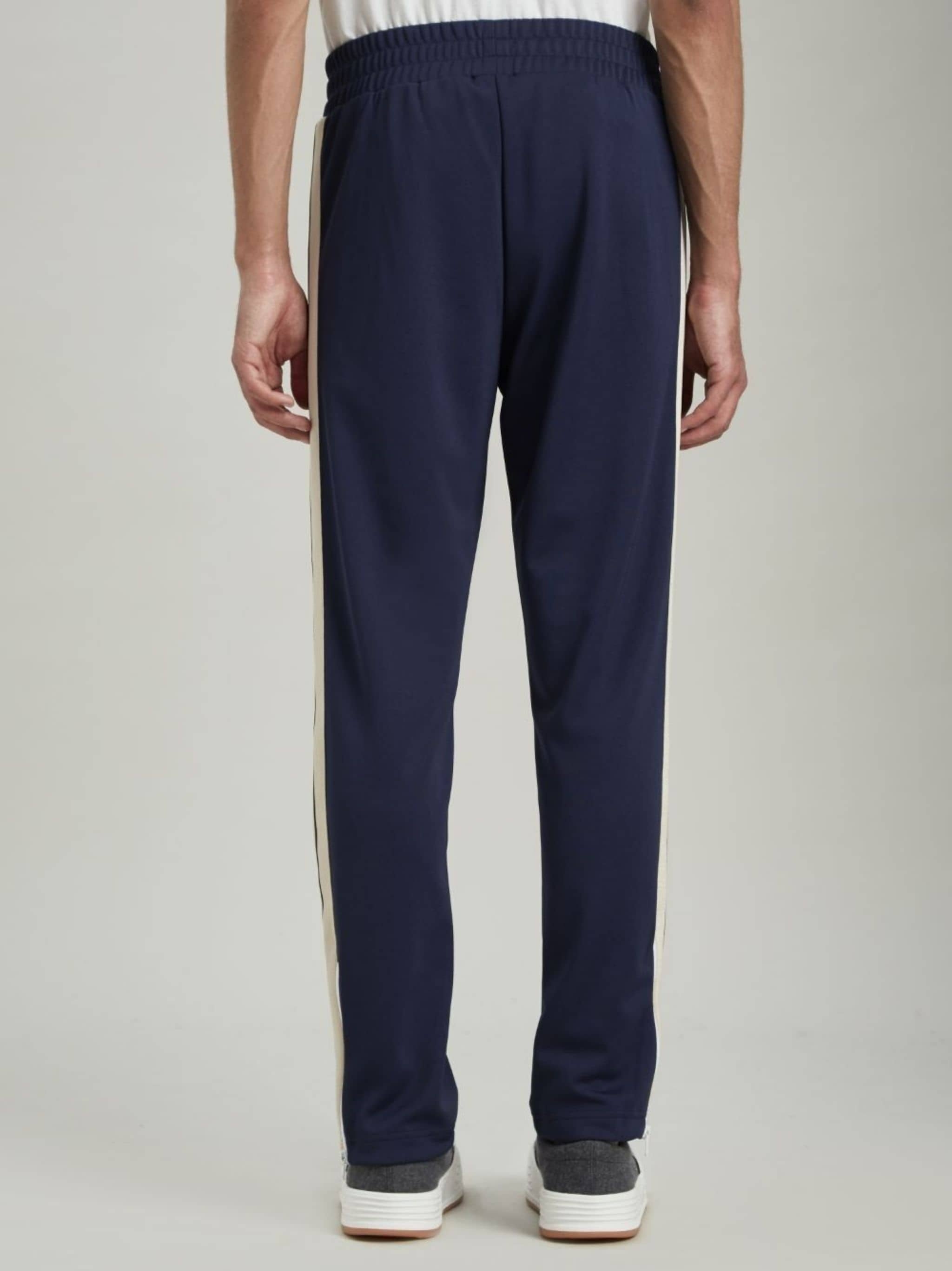 PALM CORE CLASSIC TRACK PANTS NAVY BLUE  WHITE - 6