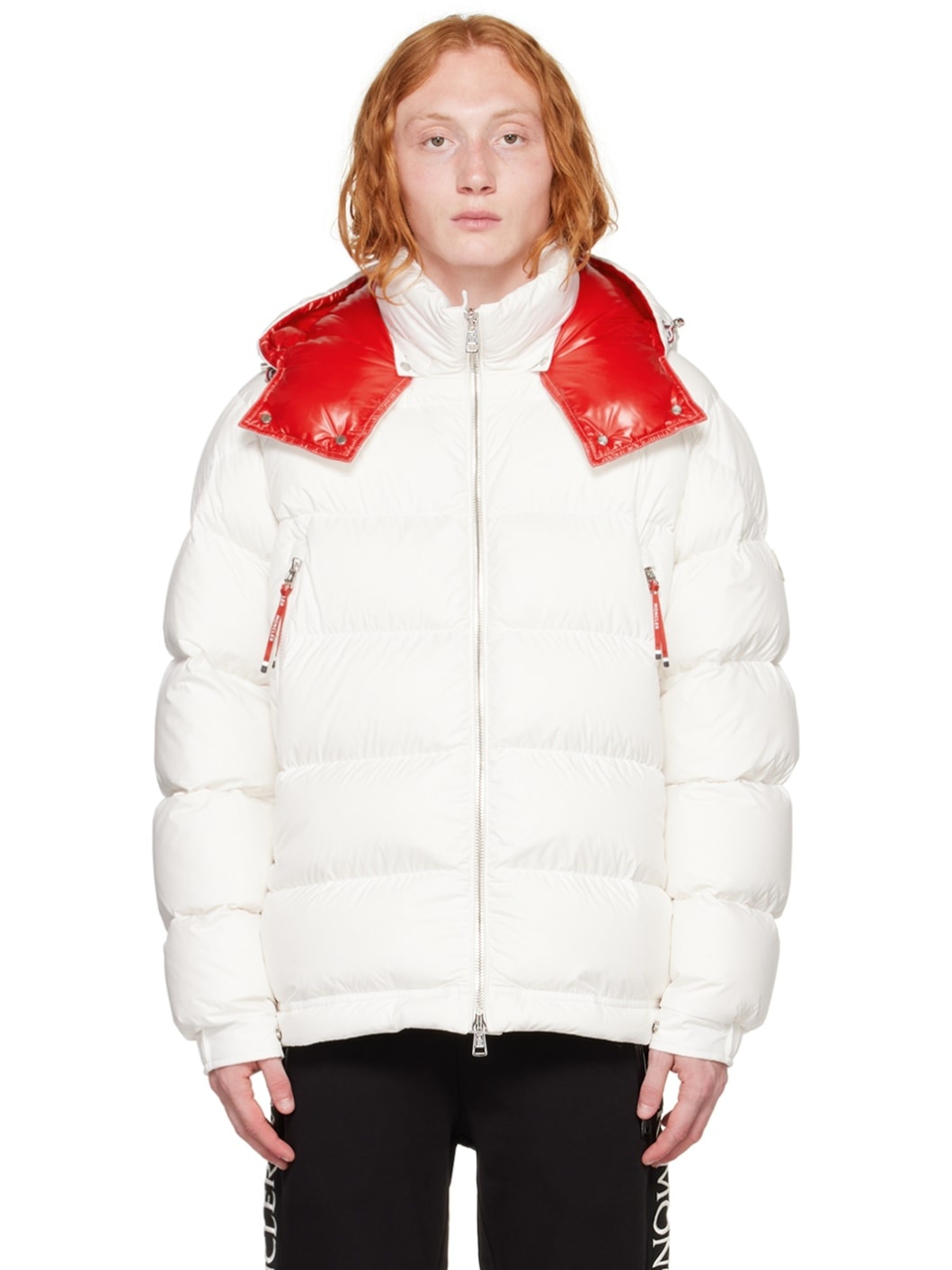 White Poirier Down Jacket - 1