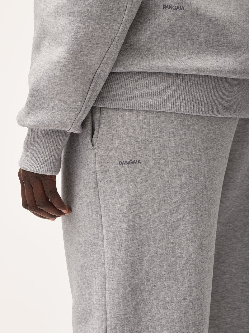 Mens DNA Barrel-Leg Track Pants - Grey Marl 6