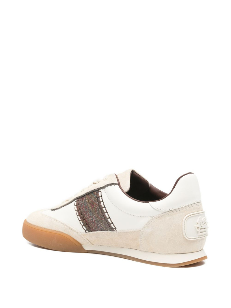 pattern-panel sneakers 3