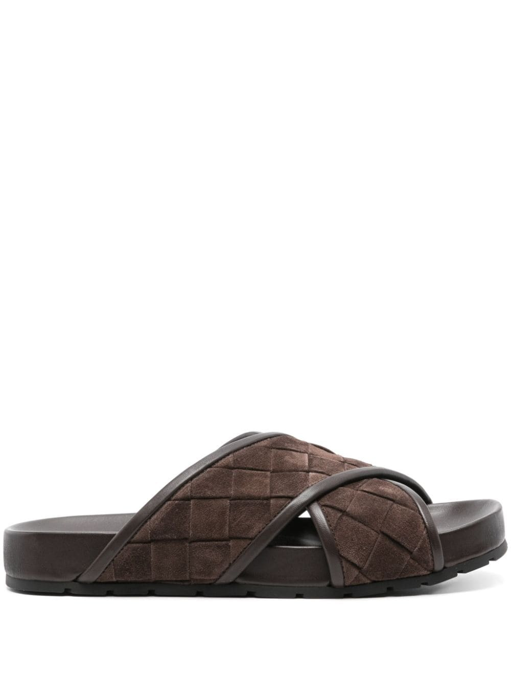 Bottega Veneta Men Ciabatta Con Logo - 4