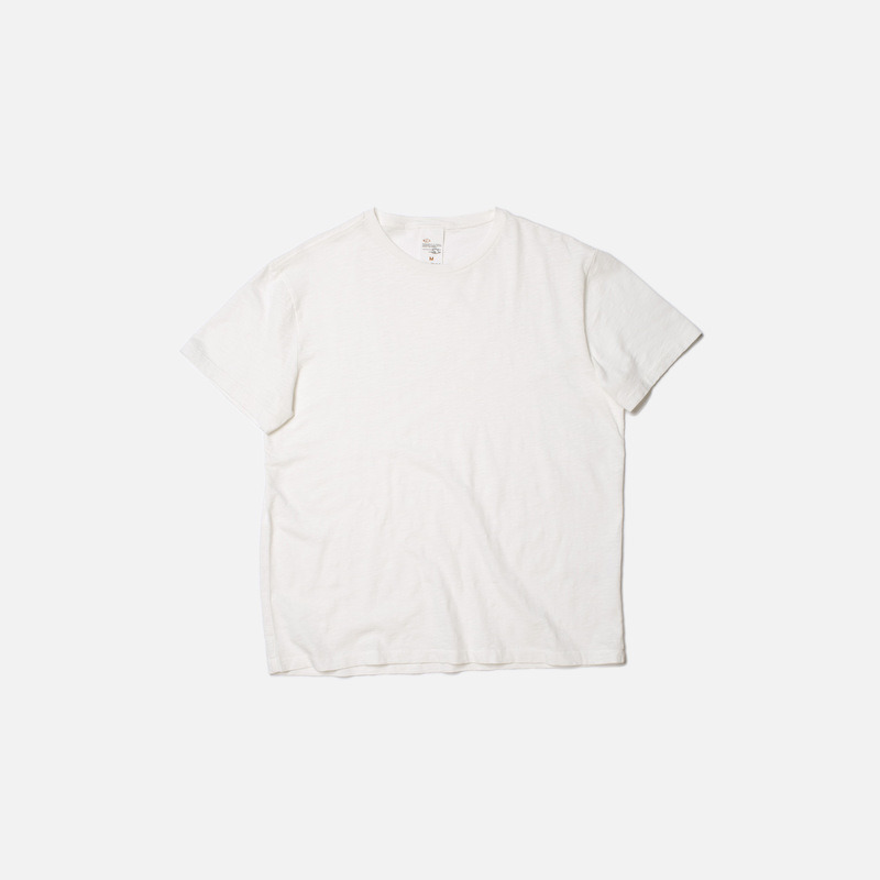 Roffe Slub T-Shirt Offwhite - 6