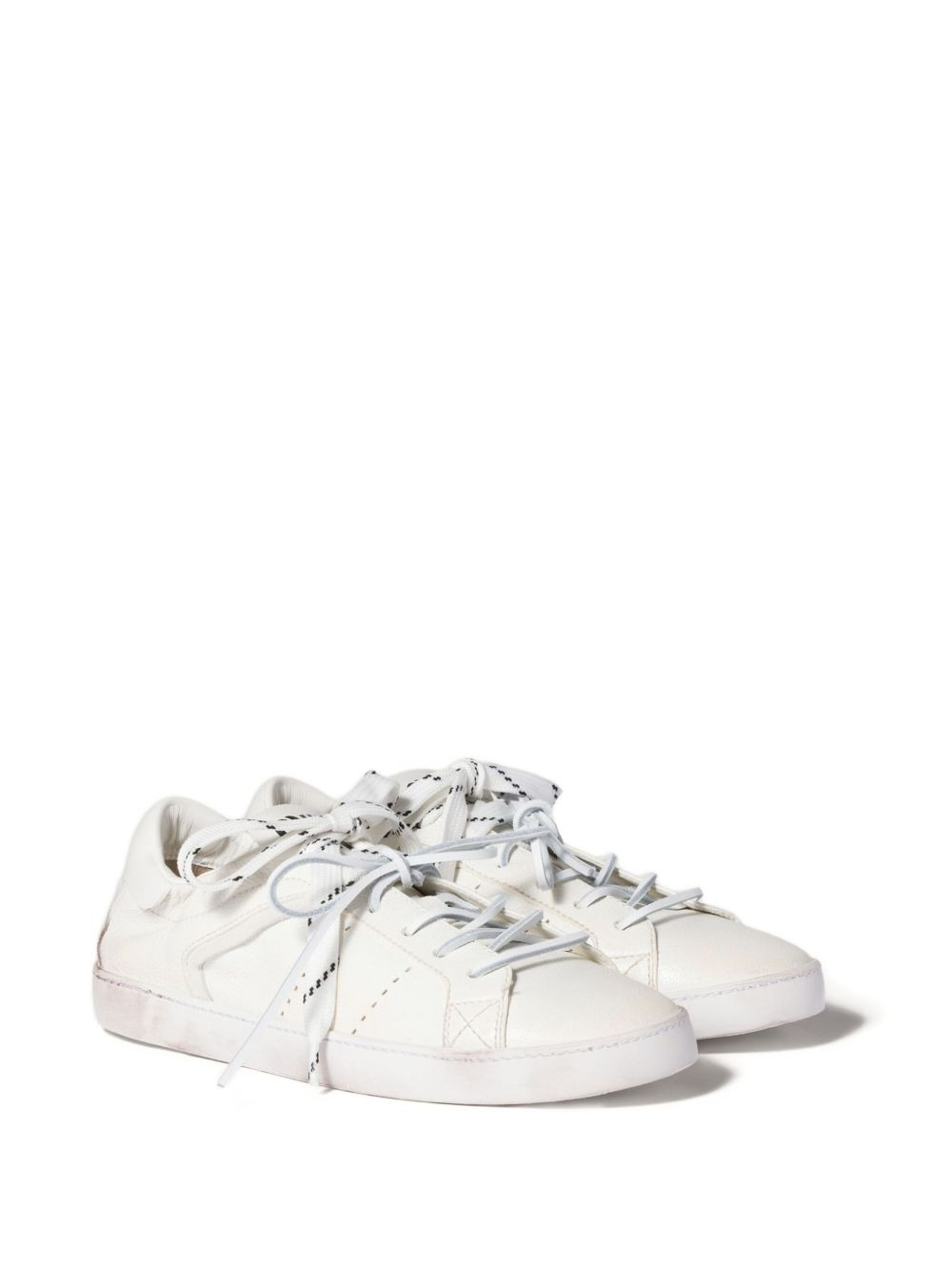 Deco leather sneakers - 2
