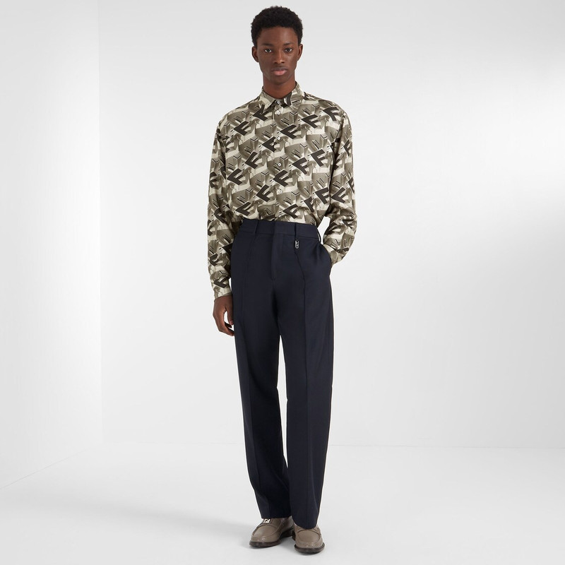 FENDI FF Squared Loafers outlook