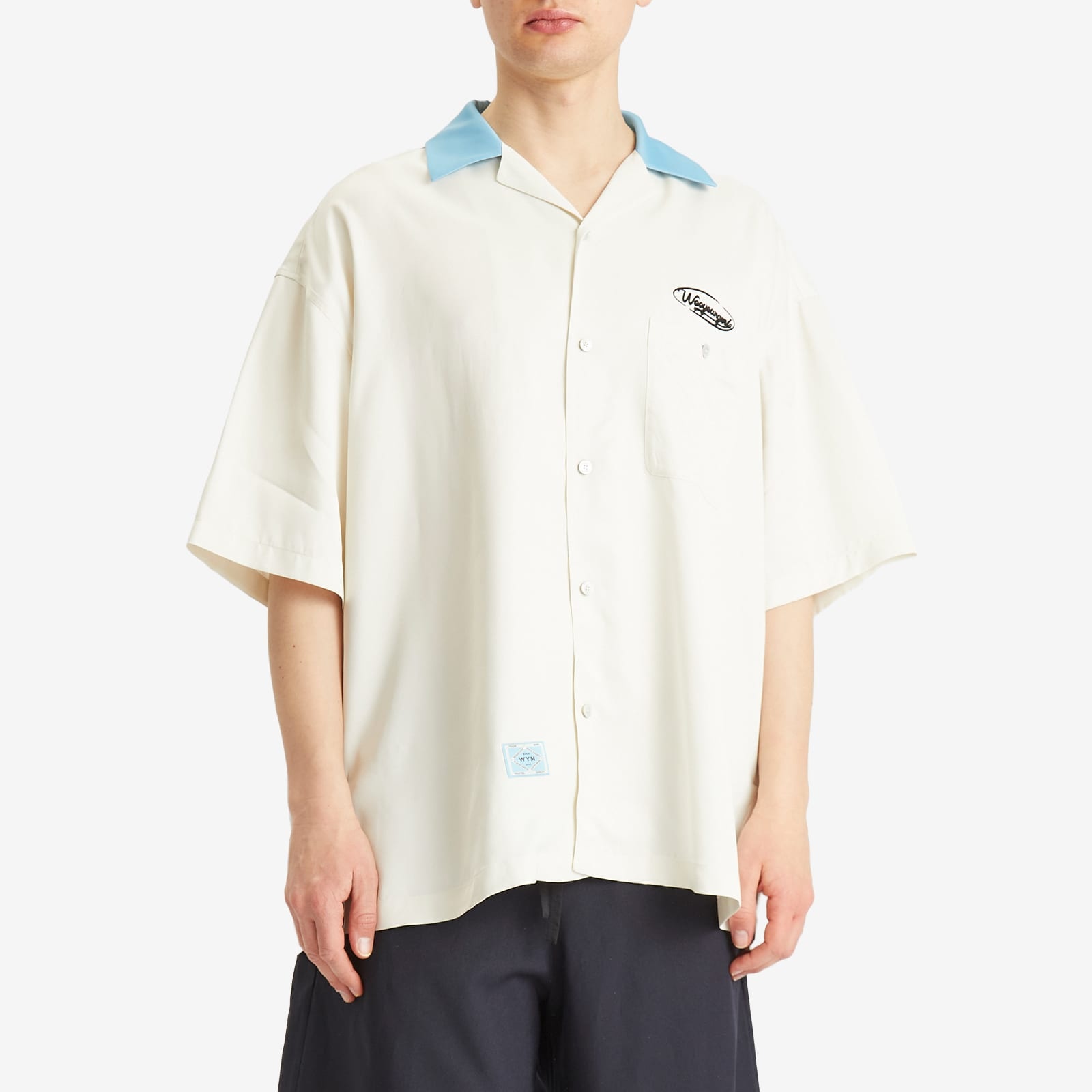 Wooyoungmi Contrast Collar Vacation Shirt - 2