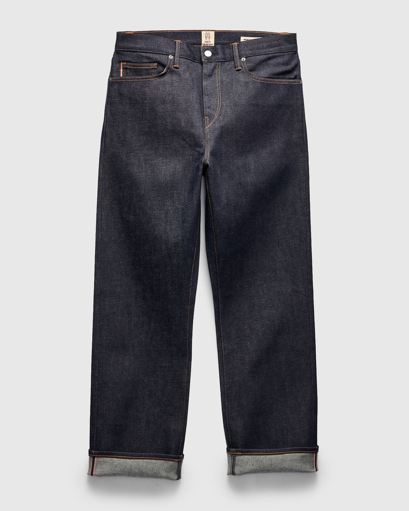 HIROSHI KATO 14oz Stretch Selvedge Denim - Pail Loose Straight outlook
