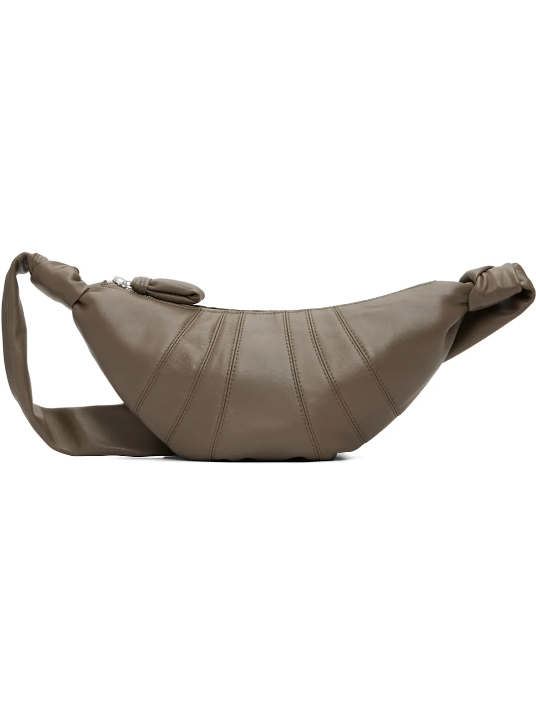 Khaki Small Croissant Bag - 1