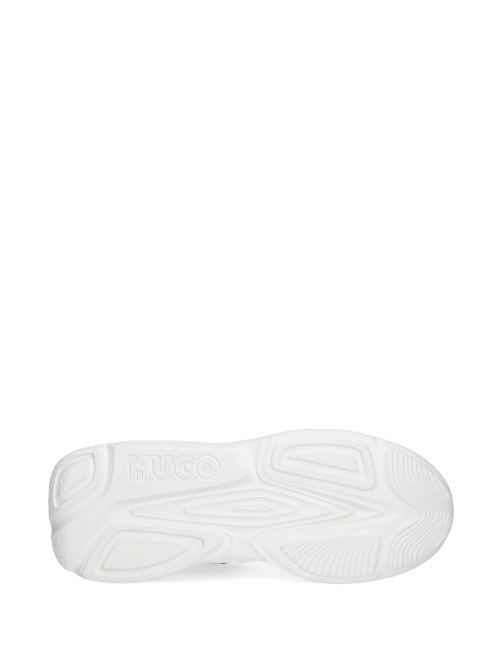 metallic-finish sneakers - 5