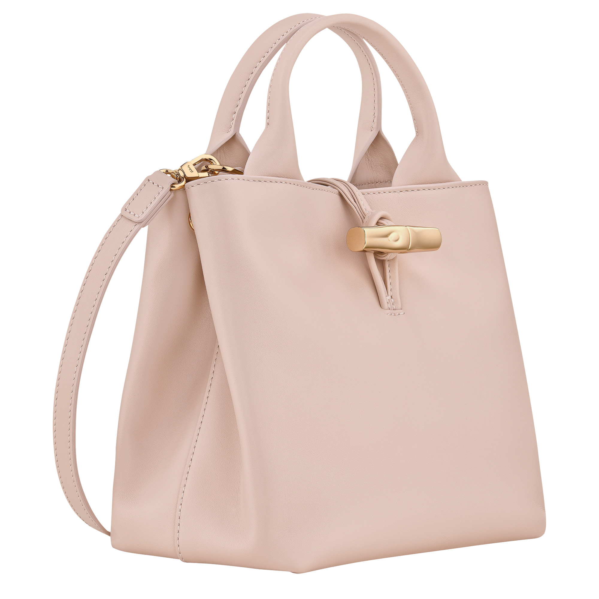 Le Roseau S Handbag Petal Pink - Leather - 3