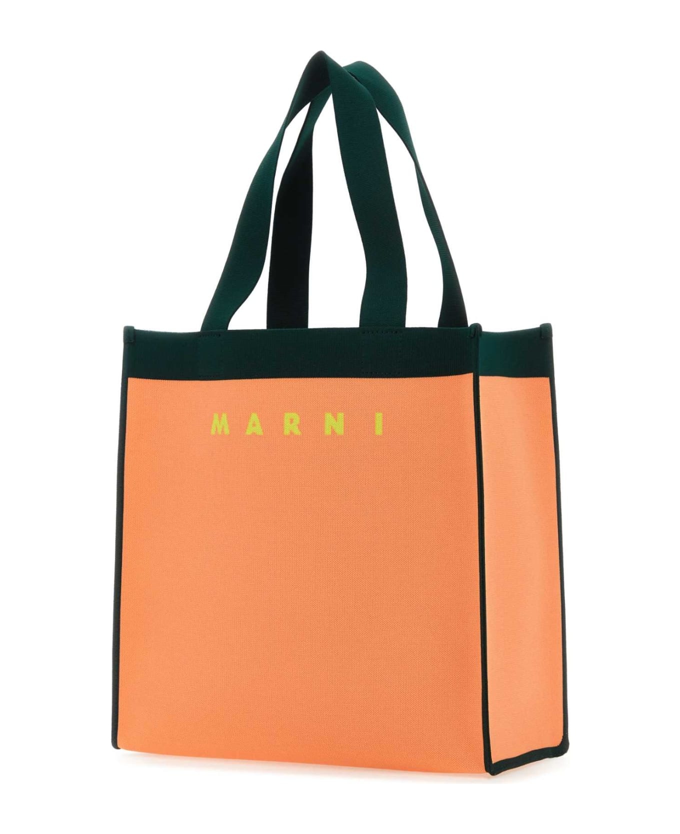 Two-tone Jacquard Shopping Bag - 2