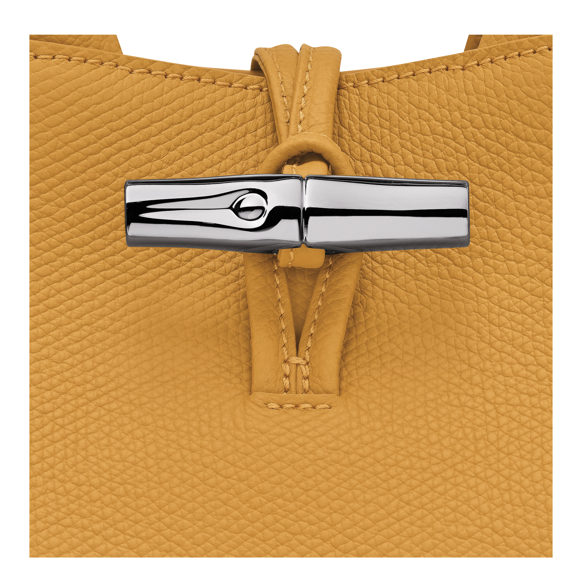 Le Roseau S Handbag Nutmeg - Leather - 6